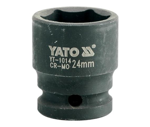Yato YT-1014 Головка торцева ударна шестигранна 1/2" 24 мм YT1014: Приваблива ціна - Купити в Україні на EXIST.UA!