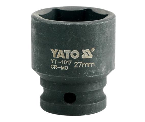 Yato YT-1017 Головка торцева ударна шестигранна 1/2" 27 мм YT1017: Купити в Україні - Добра ціна на EXIST.UA!