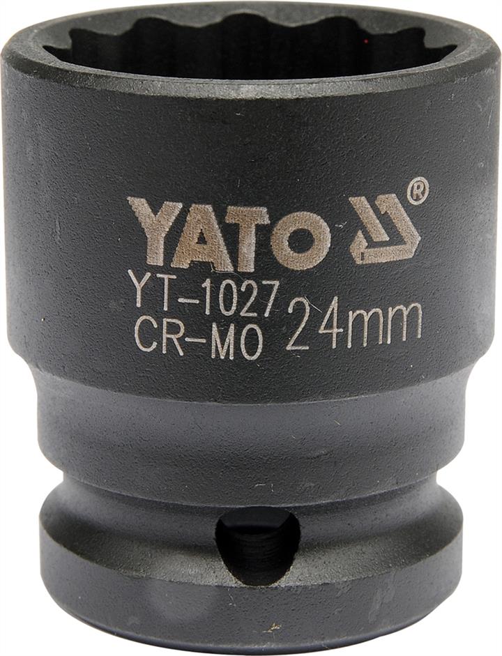 Yato YT-1027 Головка торцева ударна 12-гранна 1/2" 24 мм YT1027: Купити в Україні - Добра ціна на EXIST.UA!