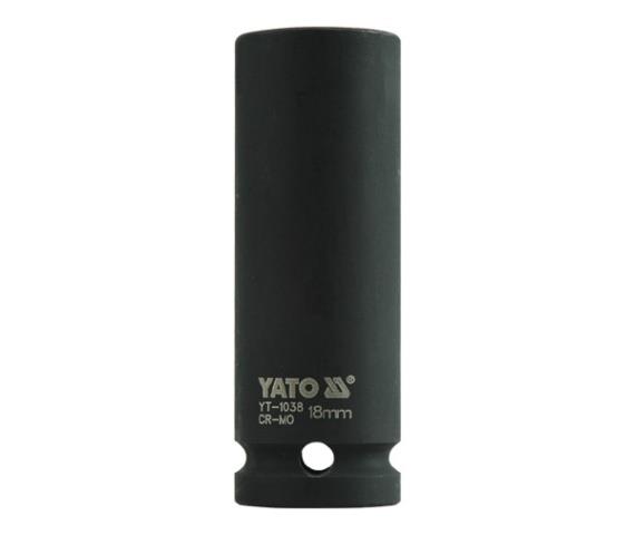 Yato YT-1038 Ударна головка торцева довга 1/2'' 18мм YT1038: Купити в Україні - Добра ціна на EXIST.UA!
