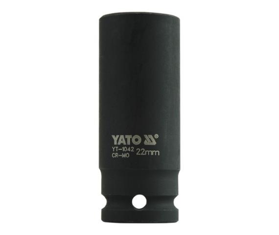 Yato YT-1042 Головка торцева ударна довга 1/2'' 22мм YT1042: Приваблива ціна - Купити в Україні на EXIST.UA!