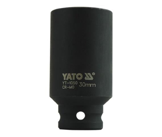 Yato YT-1050 Головка торцева ударна шестигранна подовжена 1/2", 30 мм YT1050: Приваблива ціна - Купити в Україні на EXIST.UA!