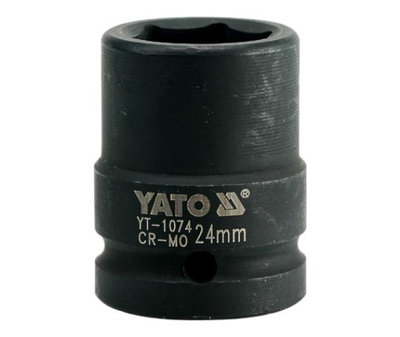 Yato YT-1074 Головка торцева ударна шестигранна, 3/4", 24 мм YT1074: Купити в Україні - Добра ціна на EXIST.UA!