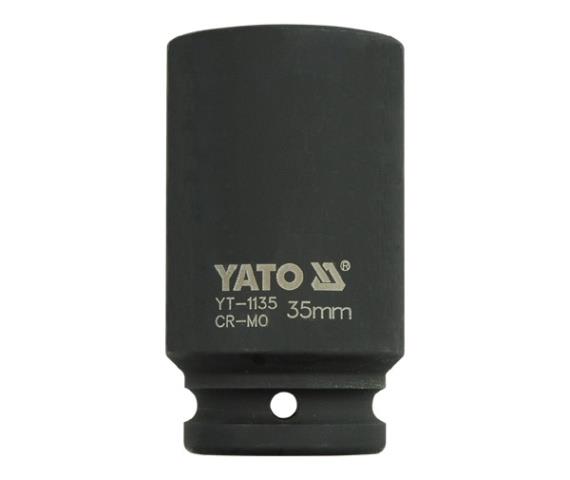 Yato YT-1135 Головка торцева ударна шестигранна подовжена, 35 мм, 3/4" YT1135: Купити в Україні - Добра ціна на EXIST.UA!