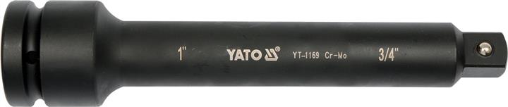 Yato YT-1169 Подовжувач ударний з перехідником 1"-3/4", 250мм YT1169: Купити в Україні - Добра ціна на EXIST.UA!