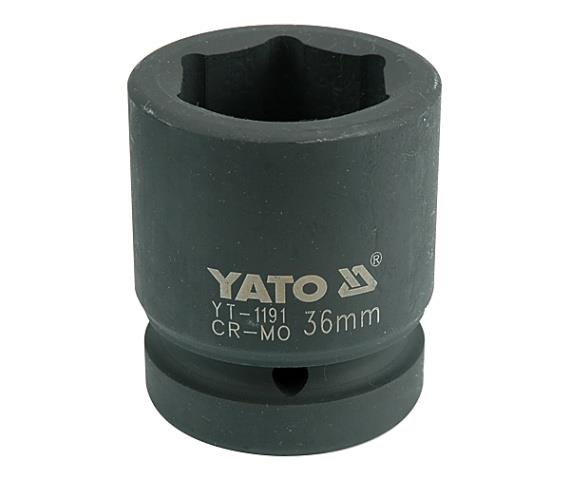 Yato YT-1191 Головка торцева ударна шестигранна, 36 мм, 1" YT1191: Купити в Україні - Добра ціна на EXIST.UA!