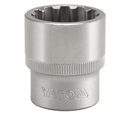 Yato YT-1474 Головка торцева Spline 1/2" 22 мм YT1474: Купити в Україні - Добра ціна на EXIST.UA!