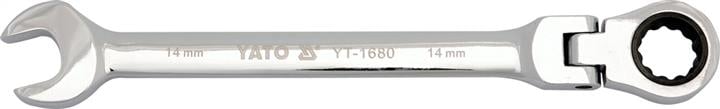 YT1679 Yato Ключ комбинированный с трещоткой и шарниром 13мм, 180 мм