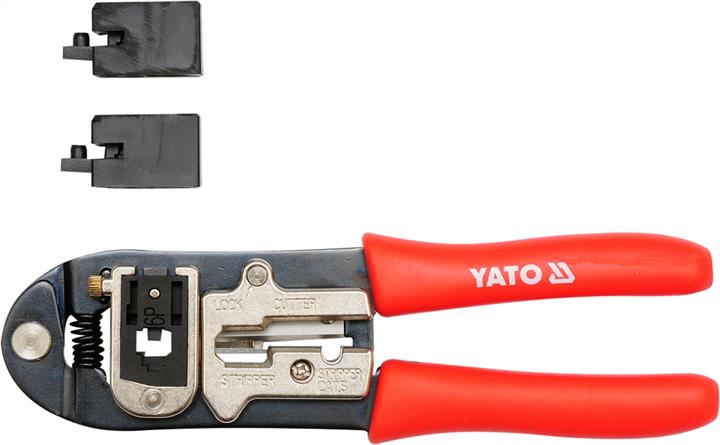 Yato YT-2244 Кліщі для обтиску та зачистки дротів, 195 мм YT2244: Купити в Україні - Добра ціна на EXIST.UA!