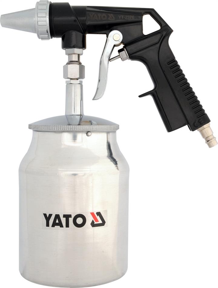 Yato YT-2376 Пістолет пневматичний піскоструминний, з бачком 1 л, 160 л/м YT2376: Приваблива ціна - Купити в Україні на EXIST.UA!