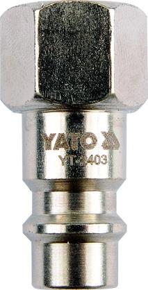 Yato YT-2403 Штуцер під швидкознімання з внутрішнім різьбим 1/4" YT2403: Купити в Україні - Добра ціна на EXIST.UA!