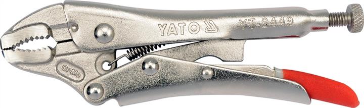 Yato YT-2449 Кліщі затискні 125 мм YT2449: Купити в Україні - Добра ціна на EXIST.UA!