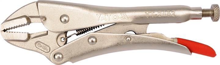 Yato YT-2452 Кліщі затискні 180 мм YT2452: Купити в Україні - Добра ціна на EXIST.UA!