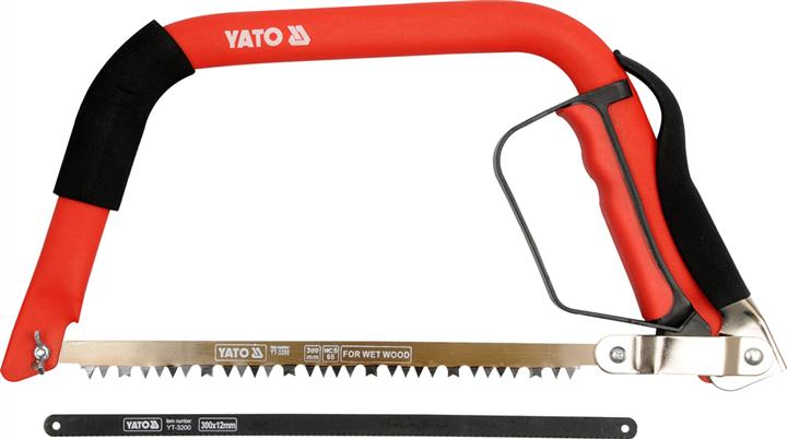 Yato YT-3200 Пила лучкова по дереву, металу, 300 мм + 2 полотна YT3200: Купити в Україні - Добра ціна на EXIST.UA!