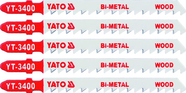YT3400 Yato Полотна для электролобзика BI-METAL (дерево), 6TPI, 100м, 5шт