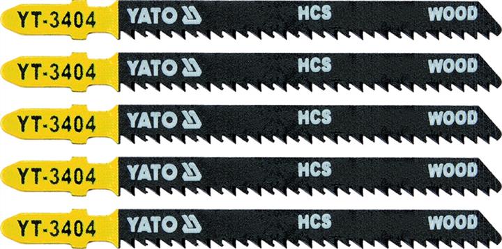 Yato YT-3404 Полотна для електролобзика (дерево), 100мм, 10TPI, 5шт YT3404: Купити в Україні - Добра ціна на EXIST.UA!