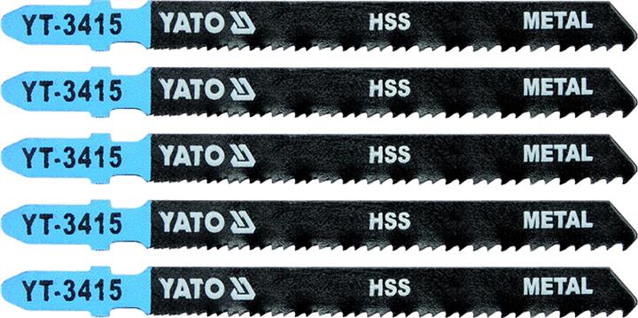 YT3415 Yato Полотна для електролобзика (метал), 24-10TPI, 100мм, 5шт