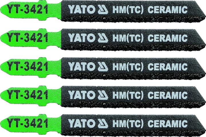 YT3421 Yato Полотна для электролобзика (керамика) 5шт