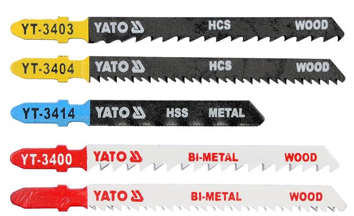 YT3445 Yato Полотна для електролобзика, 75-100мм, 5шт