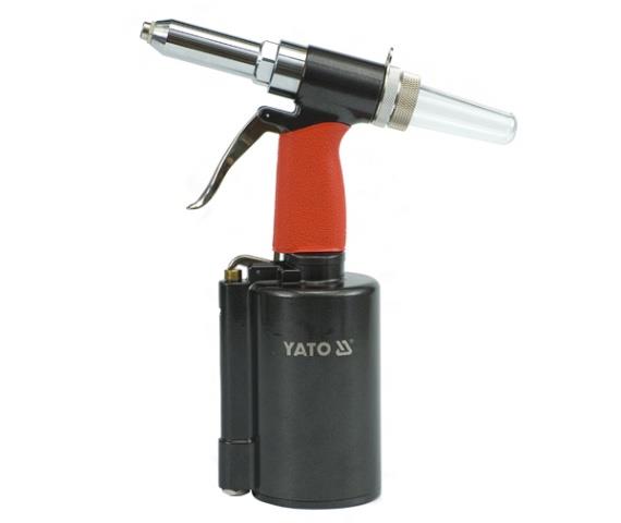 Yato YT-3618 Пневмозаклепочник, для заклепок діаметр 2,4; 3,2; 4,0; 4,8; 6,4 мм YT3618: Купити в Україні - Добра ціна на EXIST.UA!