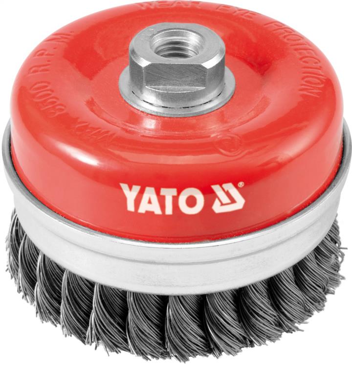 YT4769 Yato Щетка проволочная (форма чашки), диаметр 100мм