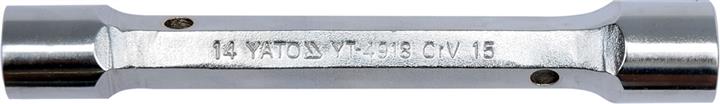Yato YT-4918 Ключ торцевий трубчатий, 14x15 мм, довжина 20 мм YT4918: Купити в Україні - Добра ціна на EXIST.UA!
