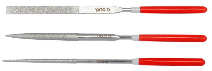Yato YT-6143 Набір надфілів алмазних 140 мм, 3 шт YT6143: Купити в Україні - Добра ціна на EXIST.UA!