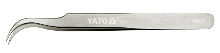 Yato YT-6907 Пінцет зігнутий, 115 мм YT6907: Купити в Україні - Добра ціна на EXIST.UA!