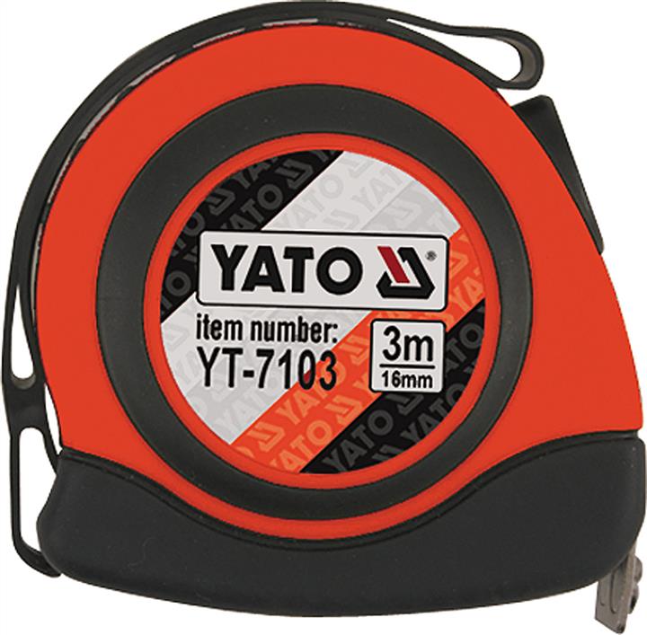 Yato YT-7103 Рулетка з магнітом 16мм х 3м YT7103: Приваблива ціна - Купити в Україні на EXIST.UA!