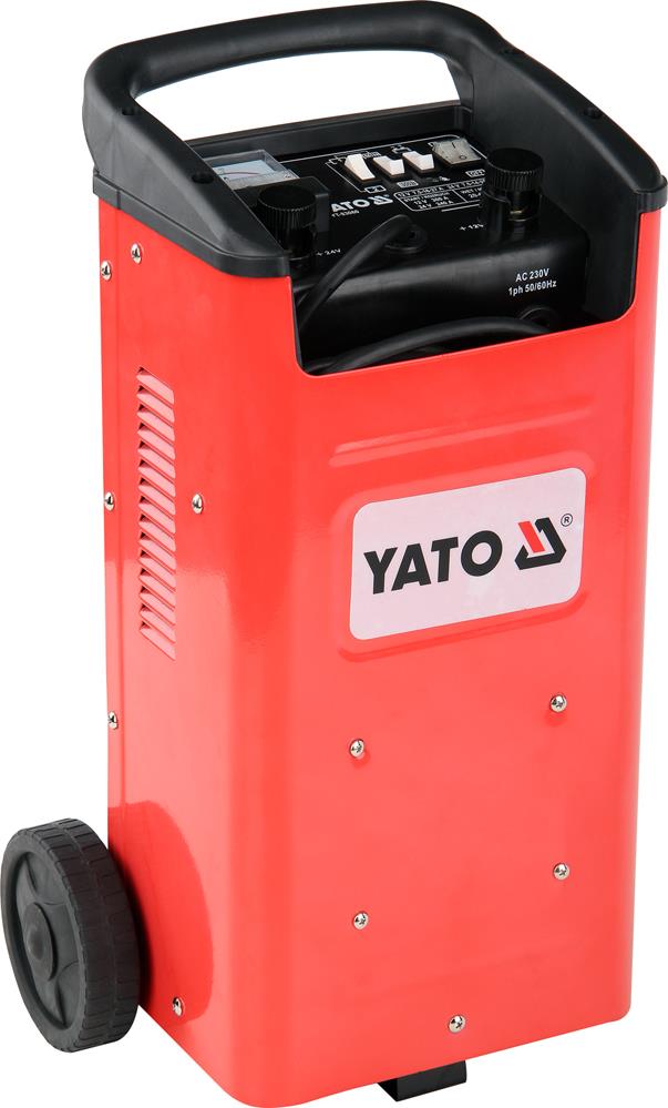 Yato YT-83060 Пуско-зарядний пристрій: акумулятор 12/24 В, 20-600 Аh, 230 В YT83060: Купити в Україні - Добра ціна на EXIST.UA!