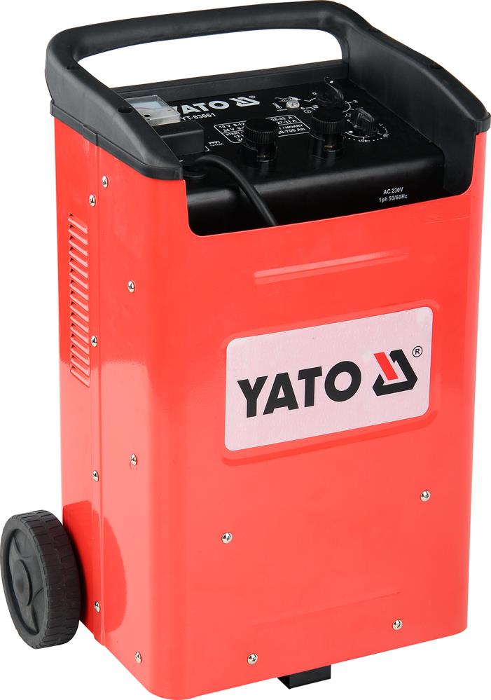 Yato YT-83061 Пуско-зарядний пристрій: акб 12/24 В, 50-340 А, 20-700 Аh, 230 В YT83061: Купити в Україні - Добра ціна на EXIST.UA!
