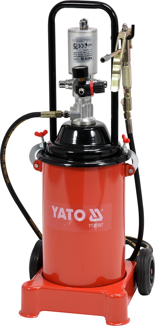 Yato YT-07067 Пневматический нагнетатель консистентной смазки YT07067: Купить в Украине - Отличная цена на EXIST.UA!