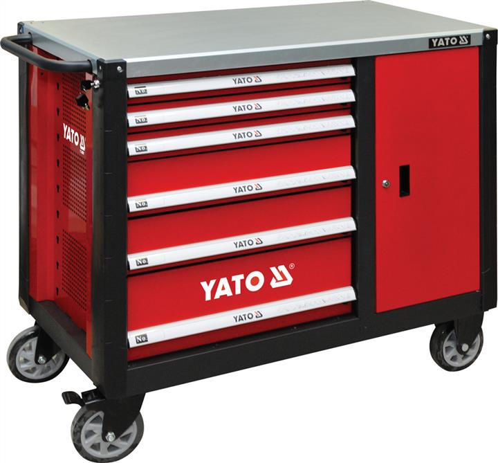 Yato YT-09002 Візок для інструменту з 6 ящиками, 1000x1130x570 мм YT09002: Купити в Україні - Добра ціна на EXIST.UA!