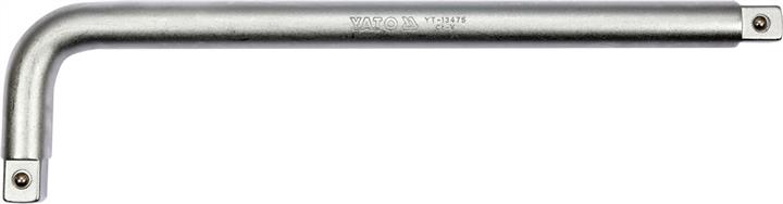 Yato YT-13475 Вороток Г-подібний 3/4", 400x100 мм YT13475: Купити в Україні - Добра ціна на EXIST.UA!