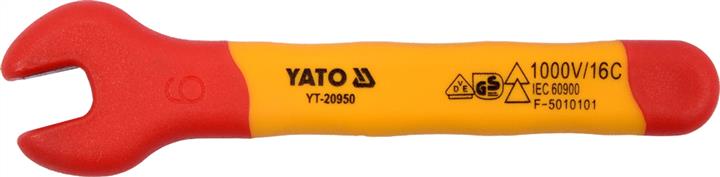 Yato YT-20950 Ключ ріжковий діелектричний 6 мм YT20950: Купити в Україні - Добра ціна на EXIST.UA!