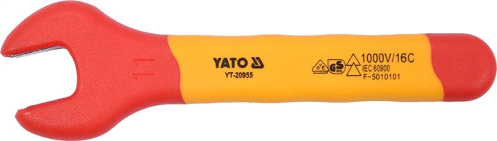 Yato YT-20955 Ключ ріжковий діелектричний 11 мм YT20955: Купити в Україні - Добра ціна на EXIST.UA!