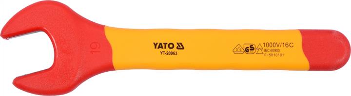 YT20963 Yato Ключ ріжковий діелектричний 19 мм