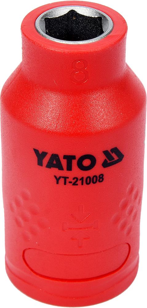 Yato YT-21008 Головка торцева діелектрична 3/8'' 8мм YT21008: Купити в Україні - Добра ціна на EXIST.UA!