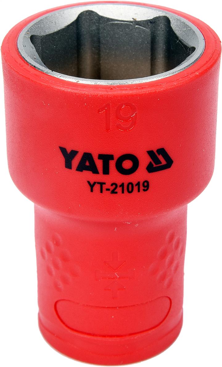Yato YT-21019 Головка торцева 6-гранна діелектрична 3/8" 19 мм YT21019: Купити в Україні - Добра ціна на EXIST.UA!