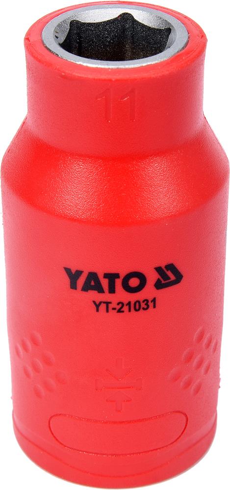 Yato YT-21031 Головка торцева 6-гранна діелектрична 1/2" 11 мм YT21031: Купити в Україні - Добра ціна на EXIST.UA!