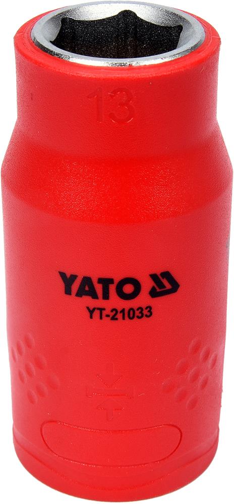 Yato YT-21033 Головка торцева 6-гранна діелектрична 1/2" 13 мм YT21033: Купити в Україні - Добра ціна на EXIST.UA!