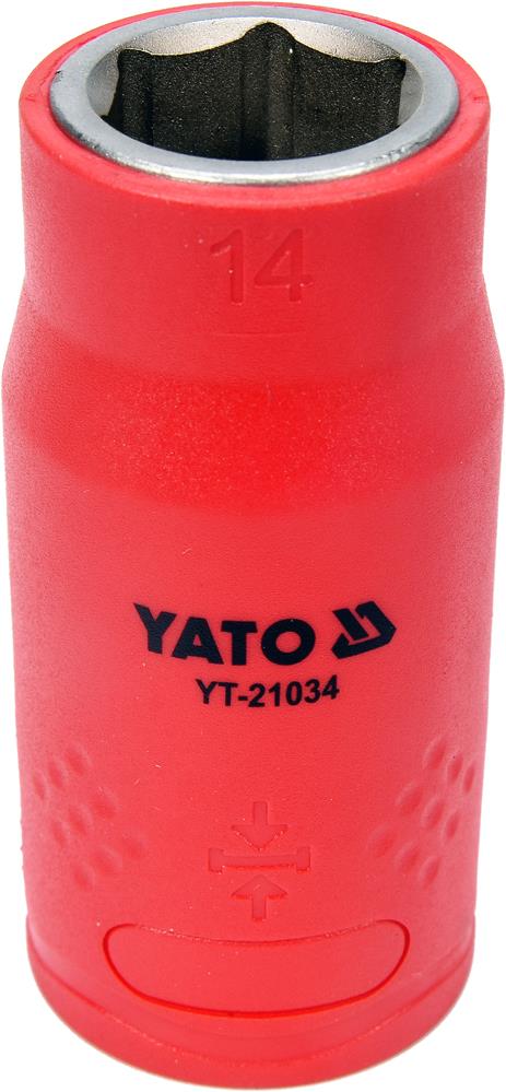 Yato YT-21034 Головка торцева діелектрична 1/2'' 14мм YT21034: Купити в Україні - Добра ціна на EXIST.UA!