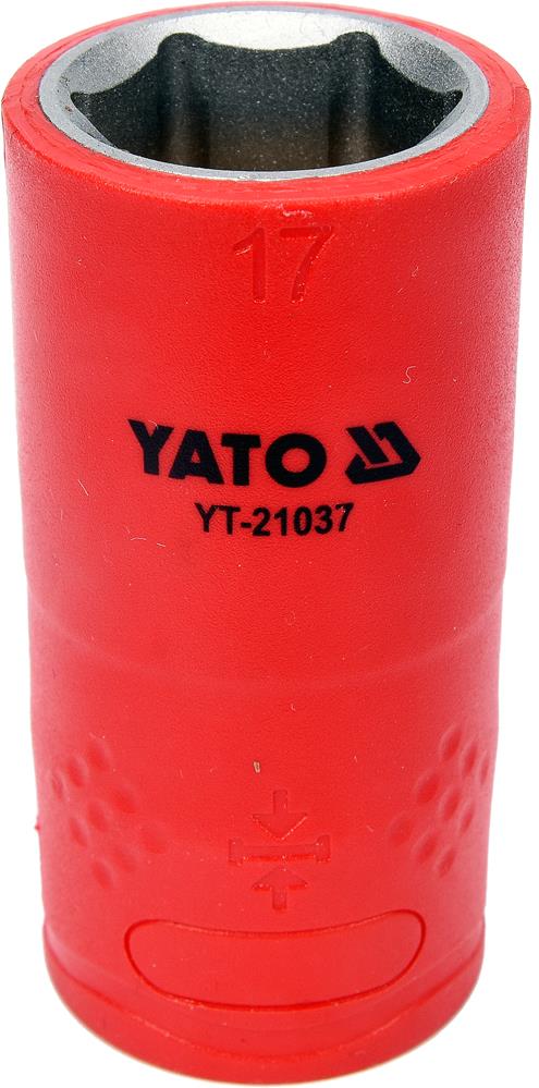 Yato YT-21037 Головка торцева діелектрична 1/2'' 17мм YT21037: Купити в Україні - Добра ціна на EXIST.UA!