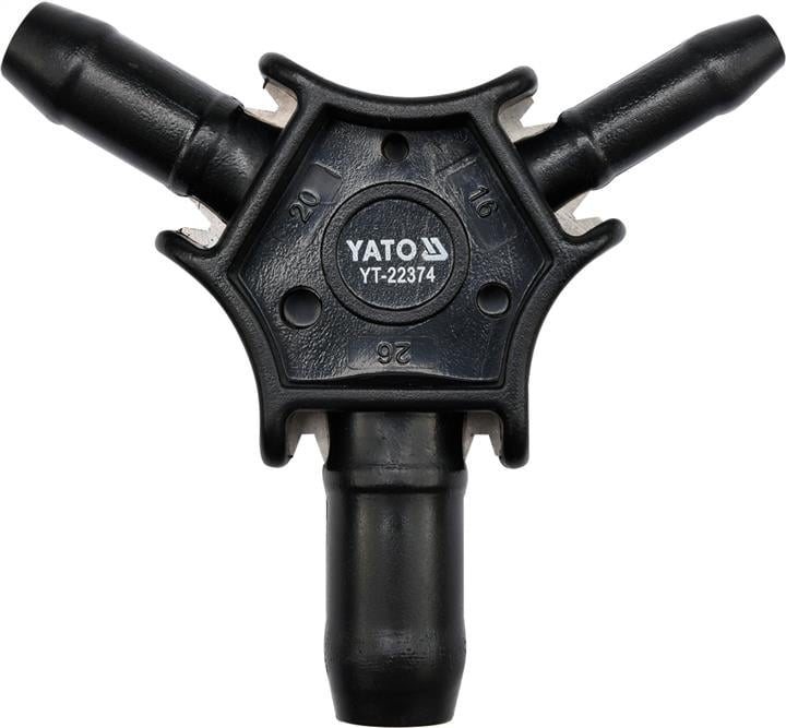 Yato YT-22374 Калібратор фаскознімач сантехнічний для труб діаметр 16, 20, 26 мм YT22374: Купити в Україні - Добра ціна на EXIST.UA!
