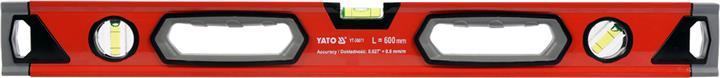 Yato YT-30071 Рівень алюмінієвий: 2 ручки, 3 капсули, 600 мм YT30071: Купити в Україні - Добра ціна на EXIST.UA!