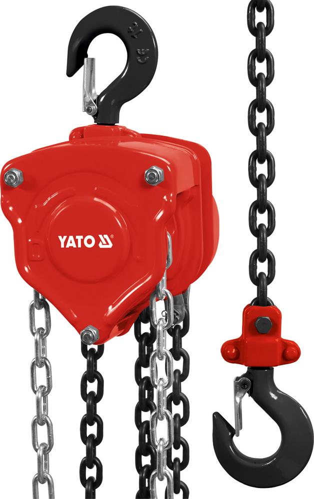 Yato YT-58950 Лебідка ланцюгова 500 кг, 3м YT58950: Приваблива ціна - Купити в Україні на EXIST.UA!
