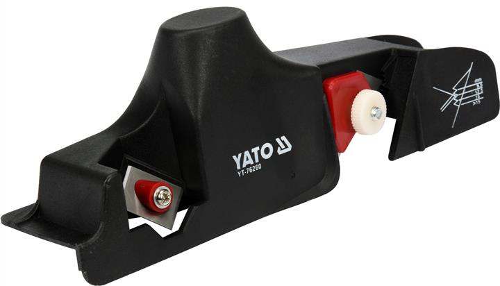 Yato YT-76260 Рубанок для зняття фаски з гіпсокартону 60 x 240 мм YT76260: Купити в Україні - Добра ціна на EXIST.UA!