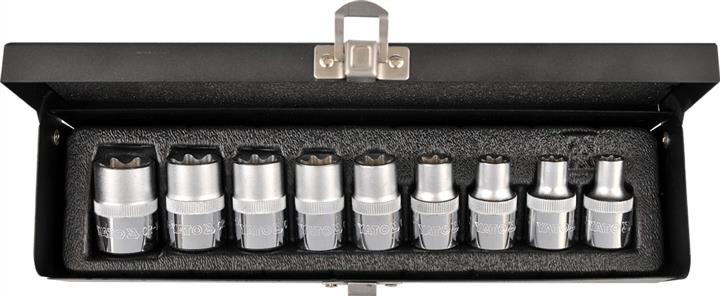 Торцеві головки Тorx Е10-Е24 9шт Yato YT-0521