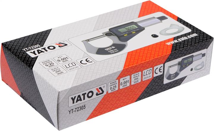 Микрометр цифровой Yato YT-72305