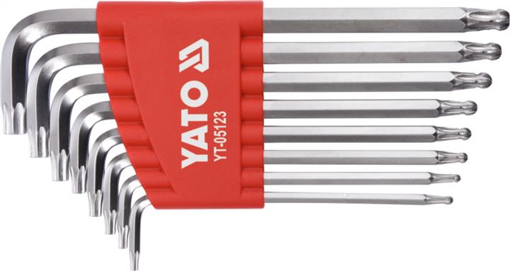 YT05123 Yato Набор ключей Torx Г-образных, Т9-Т40, 8шт
